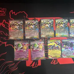Pokemon TCG lot of 23 cards - Mega Evolution EX Double Rare - nm some duplicates - Image 3