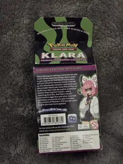 Pokemon TCG "KLARA" Premium Tournament Collection W/ DECK BOX CARD SLEEVES - Image 2