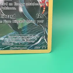 White Kyurem XY81 Black Star Promo Full Art Pokemon Card MP IR TCG MP - Image 4