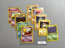 Pokemon 10 Card Lot - 1st Ed. Early sets Mostly/All Team Rocket PL4652 - Image 1