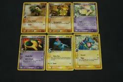 Pokemon Card Lot EX-MP Chikorita,Totodile,Cyndaquil,Bayleef+ Dragon Frontiers - Image 1