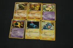 Pokemon Card Lot EX-MP Chikorita,Totodile,Cyndaquil,Bayleef+ Dragon Frontiers - Image 5