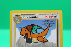 Dragonite #5 Black Star Promo WB the First Movie Stamped Card LP Pokemon TCG - Image 2