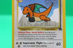 Dragonite #5 Black Star Promo WB the First Movie Stamped Card LP Pokemon TCG - Image 3