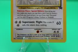 Dragonite #5 Black Star Promo WB the First Movie Stamped Card LP Pokemon TCG - Image 4
