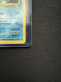 Pokemon Base Set Gyarados Holo Rare Card 6/102 Unlimited Edition - Image 4