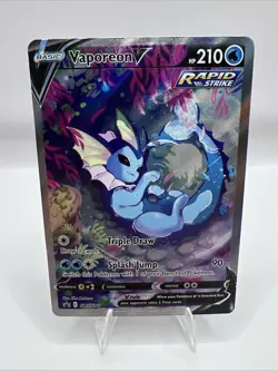 Vaporeon V SWSH181 SWSH: Sword & Shield Promo Cards Holo NM-LP - Image 1