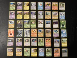 48 Pokemon Card Mid-Era Lot - Diamond and Pearl Mysterious Treasures - Image 1