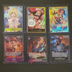 One Piece Tcg Card Lot of 6 - Image 1