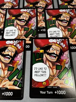 DON!! Card Lot Of 10 OP13 One piece TCG Gol. D. Roger English Holo Foil - Image 1