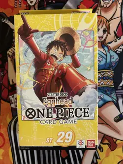 One Piece Card Game: ST-29 - Egghead Starter Deck Box - Image 1