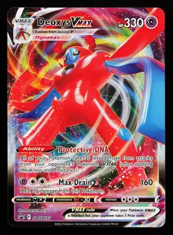 Deoxys VMAX SWSH267 Sword & Shield Promo Pokemon Card - Image 1