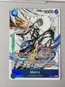 2025 One Piece - Ace & Newgate #ST22-012 - Marco - (Alt Art) (1 Card) - Image 2
