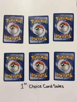 WOTC First Edition Vintage Pokemon Cards- 35 Card Lot- Actual Cards Shown HP - Image 2