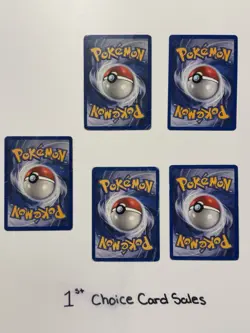 WOTC First Edition Vintage Pokemon Cards- 35 Card Lot- Actual Cards Shown HP - Image 4
