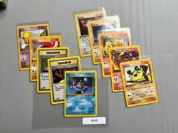 Pokemon 10 Card Lot - 1st Ed. Early sets Mostly/All Team Rocket PL4648 - Image 1