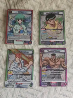 Union Arena Yu Yu Hakusho UE13BT SR Super Rare Bundle 4 Cards - Image 1