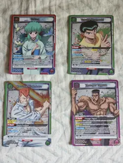 Union Arena Yu Yu Hakusho UE13BT SR Super Rare Bundle 4 Cards - Image 2