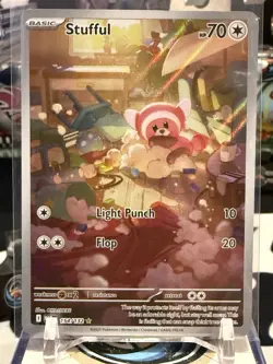 Stufful IR 154/132 MEG Mega Evolution Pokemon Card TCG - NM Near Mint JW - Image 1