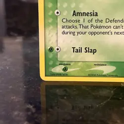 Pokemon TCG Wooper Grass Delta Species Card 71/101 Dragon Frontiers 2006 Holo - Image 4