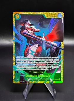 Dracule Mihawk OP14-119 SEC The Azure Sea's Seven ONE PIECE Card Game English - Image 1