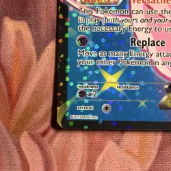 Pokemon Mew EX RC24/RC25 Legendary Treasures Full Art Holo Ultra Rare TCG Card - Image 2