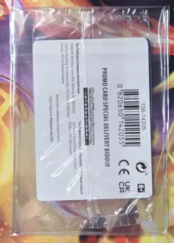 *Sealed* Swirl !!! Pokemon Special Delivery Bidoof SWSH177 Sw&Sh Promo Card Holo - Image 3