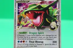 Rayquaza C LV. X - DP47 - Pokemon Diamond & Pearl Promo Ultra Rare Card MP - Image 3