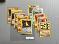 Pokemon 10 Card Lot - 1st Ed. Early sets Mostly/All Team Rocket PL4651 - Image 1