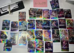 one piece tcg card lot of 46 English And japanese SR - Image 1