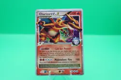 Pokemon Card Charizard G LV.X DP45 Black Star Promo Holo MP Played - Image 1