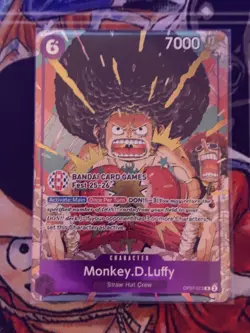 Monkey.D.Luffy (BANDAI Card Games Fest 25-26) OP07-073 One Piece Promotion Cards - Image 1