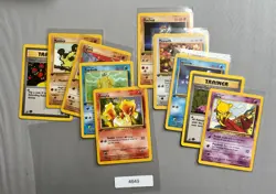 Pokemon 10 Card Lot - 1st Ed. Early sets Mostly/All Team Rocket PL4649 - Image 1