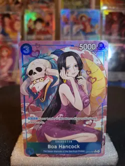 Boa Hancock (Alt Art) OP13-051 R Carrying on His Will - ONE PIECE Card ENGLISH - Image 1