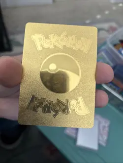 Blastoise VMAX Gold Foil Pokemon Card - Image 2
