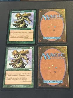 Urza's Saga (4) Blanchwood Armor Playset MTG Magic the Gathering MP - Image 1