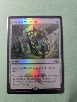 Emerald Medallion Foil - MH3 #0291 - MTG - NM - Image 1