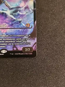 Moonshadow (0386) (Borderless Foil) - Lorwyn Eclipsed NM Condition MTG - Image 5