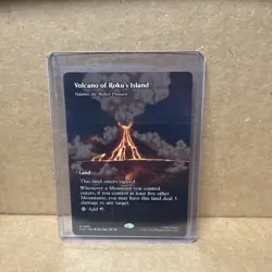 Volcano of Roku's Island (Borderless) Avatar: Eternal-Legal Regular - Image 1