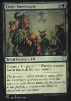 Elvish Promenade - Commander: Kaldheim: #59, Magic: The Gathering Lp C287 - Image 1