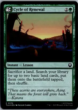 Cycle of Renewal C Avatar: The Last Airbender 170 NM Foil Magic - Image 1