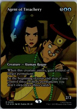 Agent of Treachery (Borderless) M Avatar: The Last Airbender: 9 NM Foil Magic - Image 1