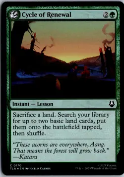 Cycle of Renewal C Avatar: The Last Airbender 170 NM Foil Magic - Image 1