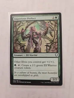 Imperious Perfect - Commander Legends - LP - Uncommon - Creature - Image 1
