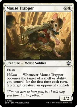 Mouse Trapper (Foil) 22 MTG NM - Bloomburrow - Image 1