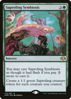[MTG] Saproling Symbiosis (175) (DMR) NM - Image 1
