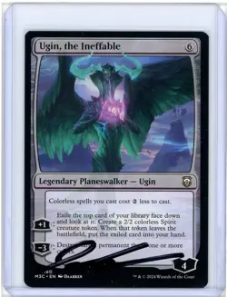 Ugin, the Ineffable Modern Horizons 3 Commander Rare Signed Artist Proof MTG - Image 1