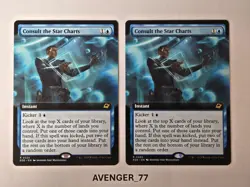 Magic MTG Consult the Star Charts #0325 Edge of Eternities Extended Art NM - Image 1