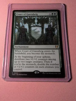 Court of Garenbrig (Extended Art) Commander: Wilds of Eldraine Regular - Image 1