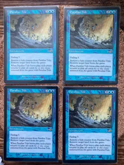 Parallax Tide x4 (Nemesis) Playset of Four (4) lot for Premodern! - Image 1